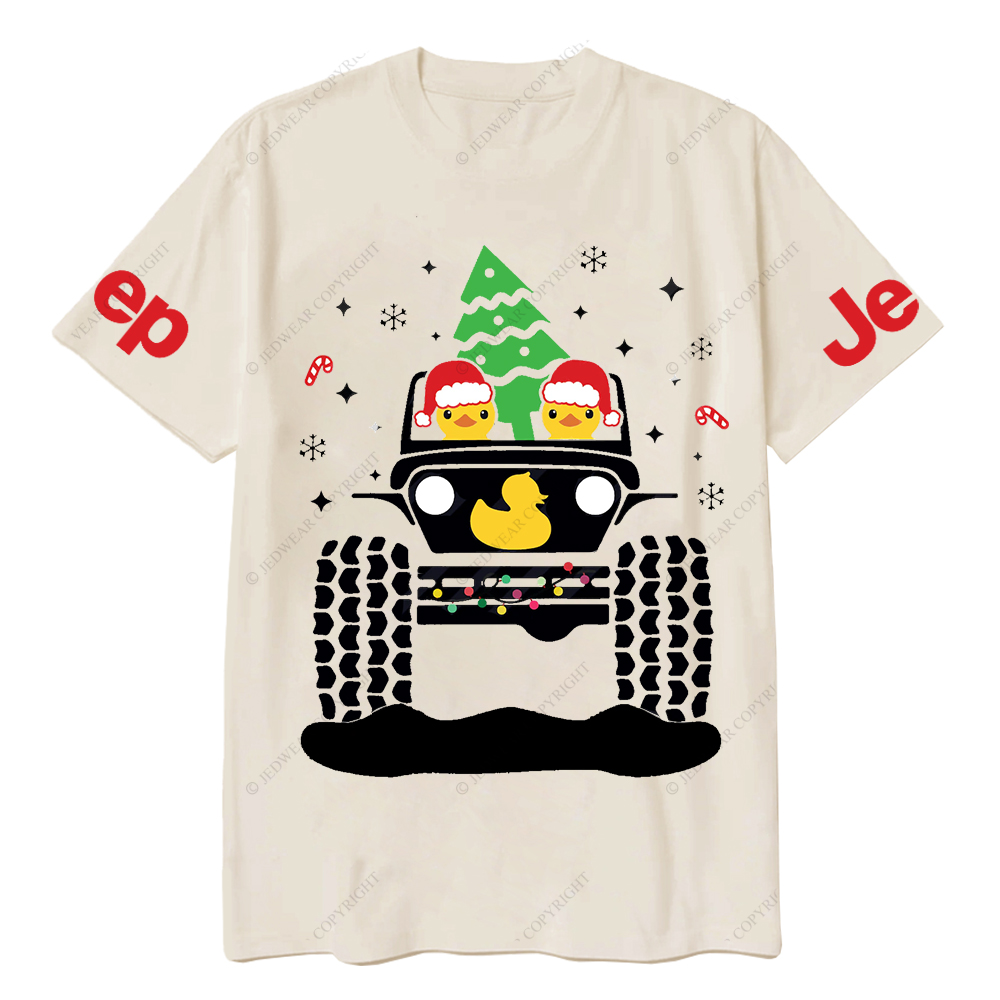Christmas Duck Offroad Christmas Snow Jp T-Shirt