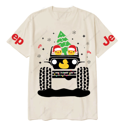 Christmas Duck Offroad Christmas Snow Jp T-Shirt