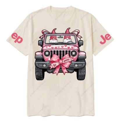 Valentine Gnomes Pink Car Jp T-Shirt