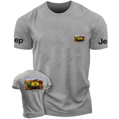 Hawaii Las Vegas Cactus Desert Quad JP T-Shirt