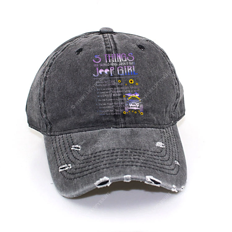 5 Things You Should Know About This Girl Jp Baseball Cap