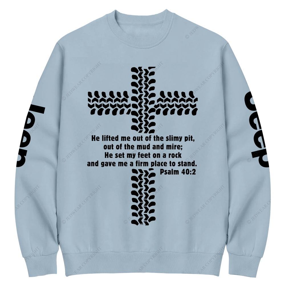 Mount Pisgah Church Religion Jesus Christian Jp Crew Neck Sweatshirt