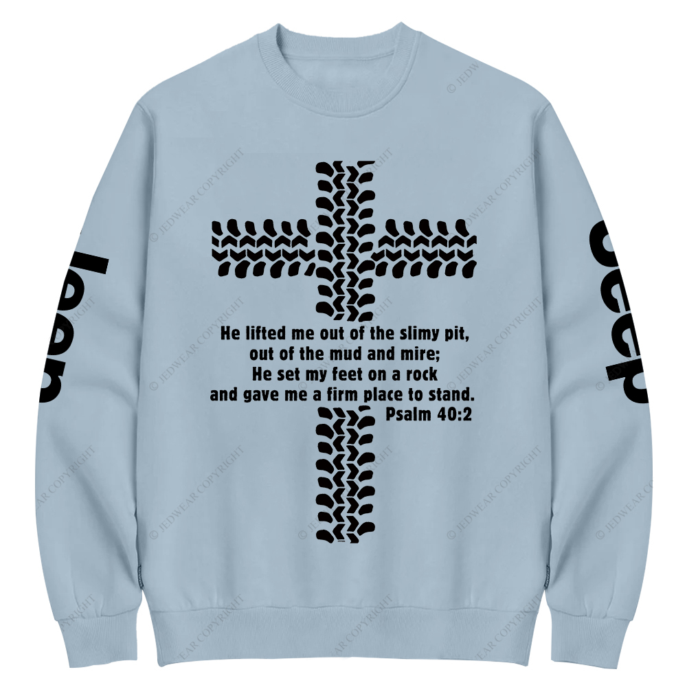 Mount Pisgah Church Religion Jesus Christian Jp Crew Neck Sweatshirt