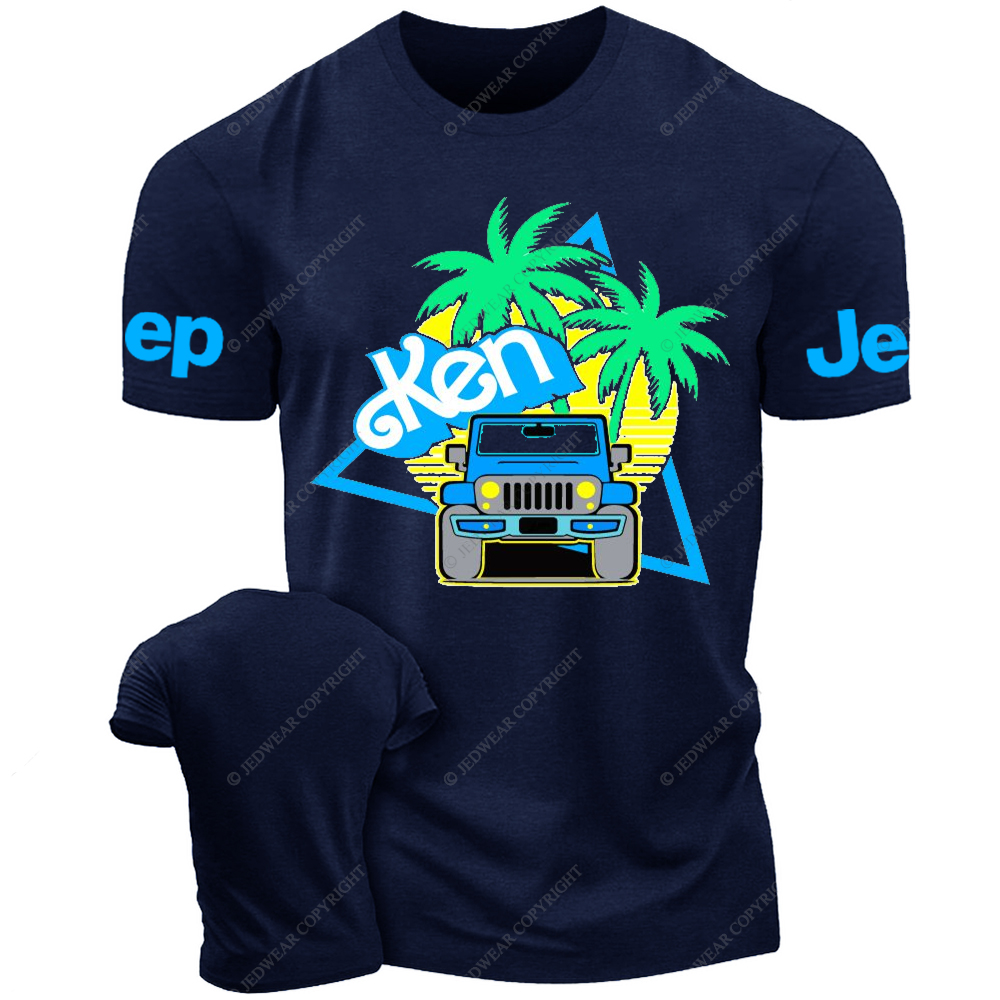 Off-Road Adventure Blue Vehicle Ken Jp T-Shirt 