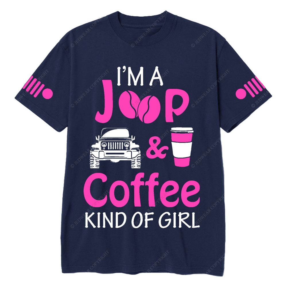 I’m A Car And Coffee Kind Of Girl Jp T-Shirt