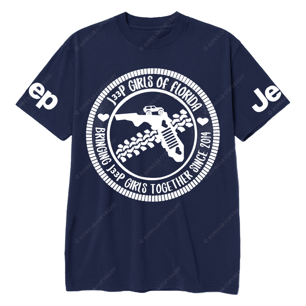 Florida Bringing Car Girls Together Since 2014 Jp T-Shirt 