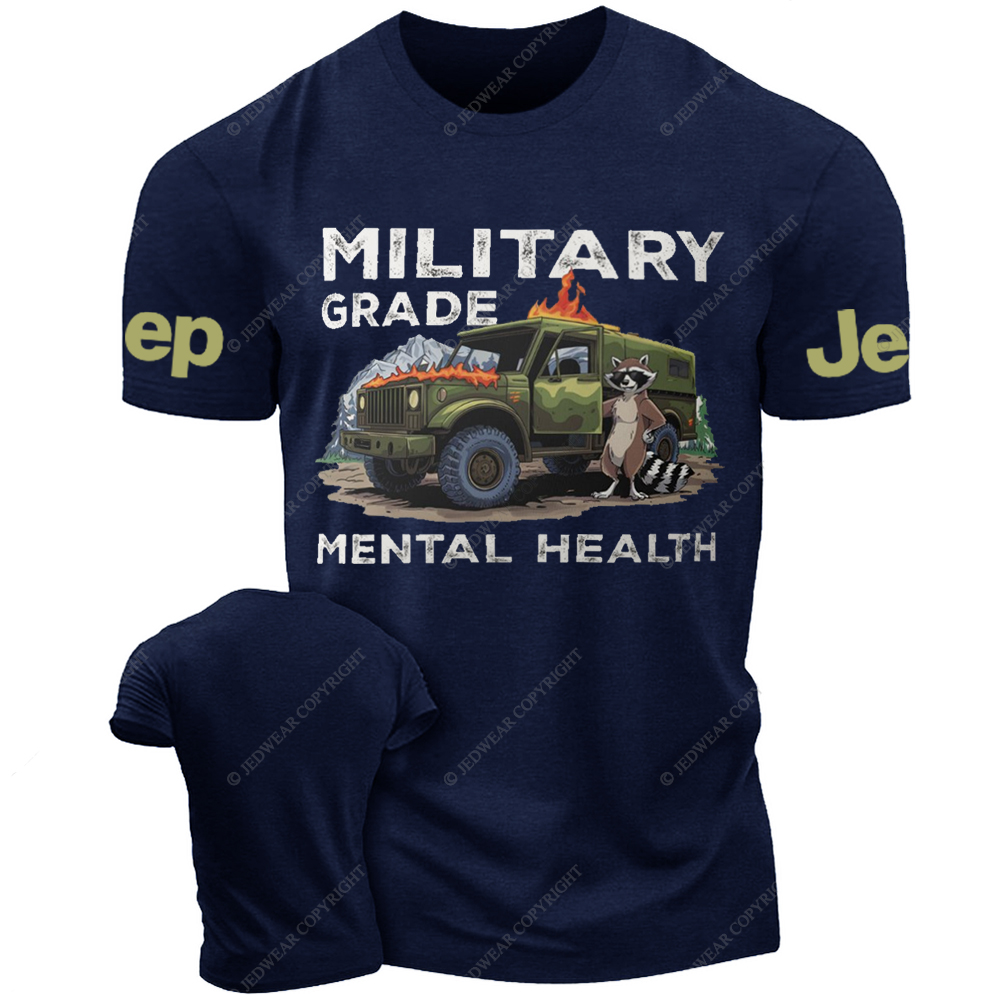 Military Grade Mental Health Jp T-Shirt 