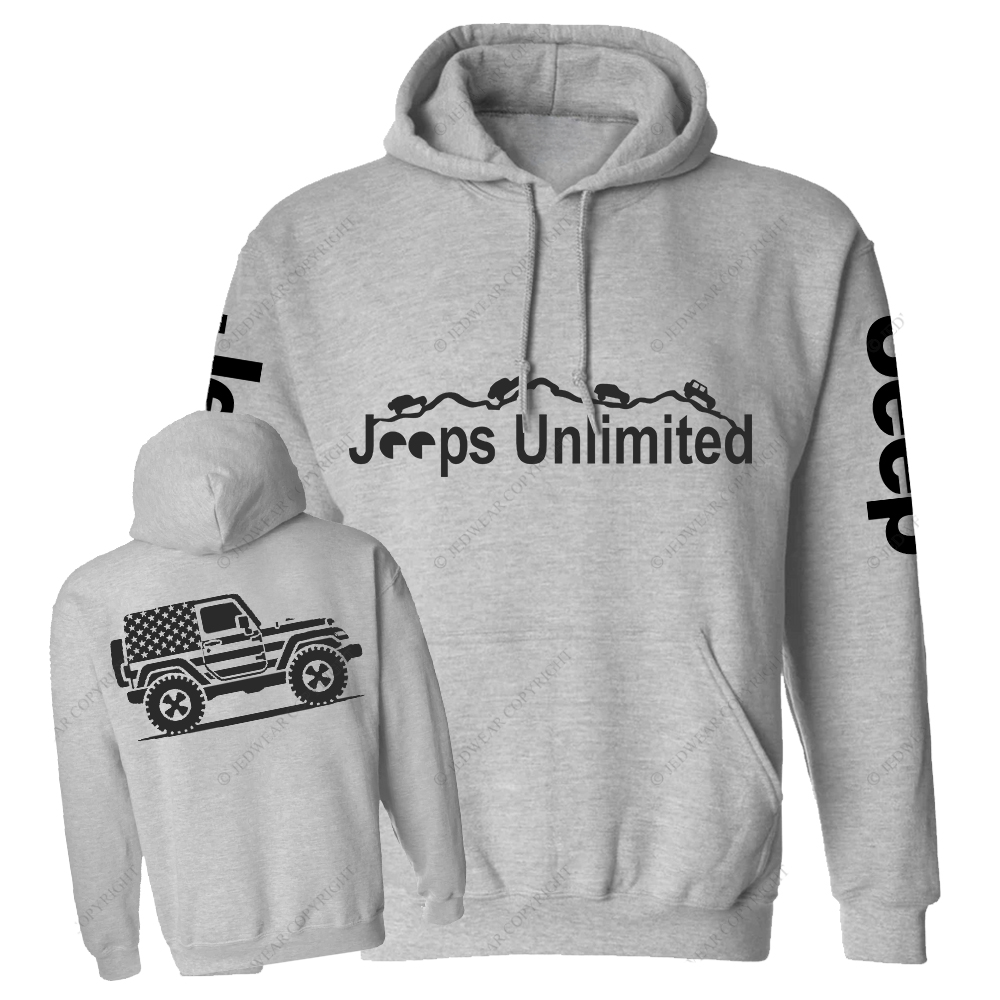 American Flag Unlimited Jp Casual Hoodie