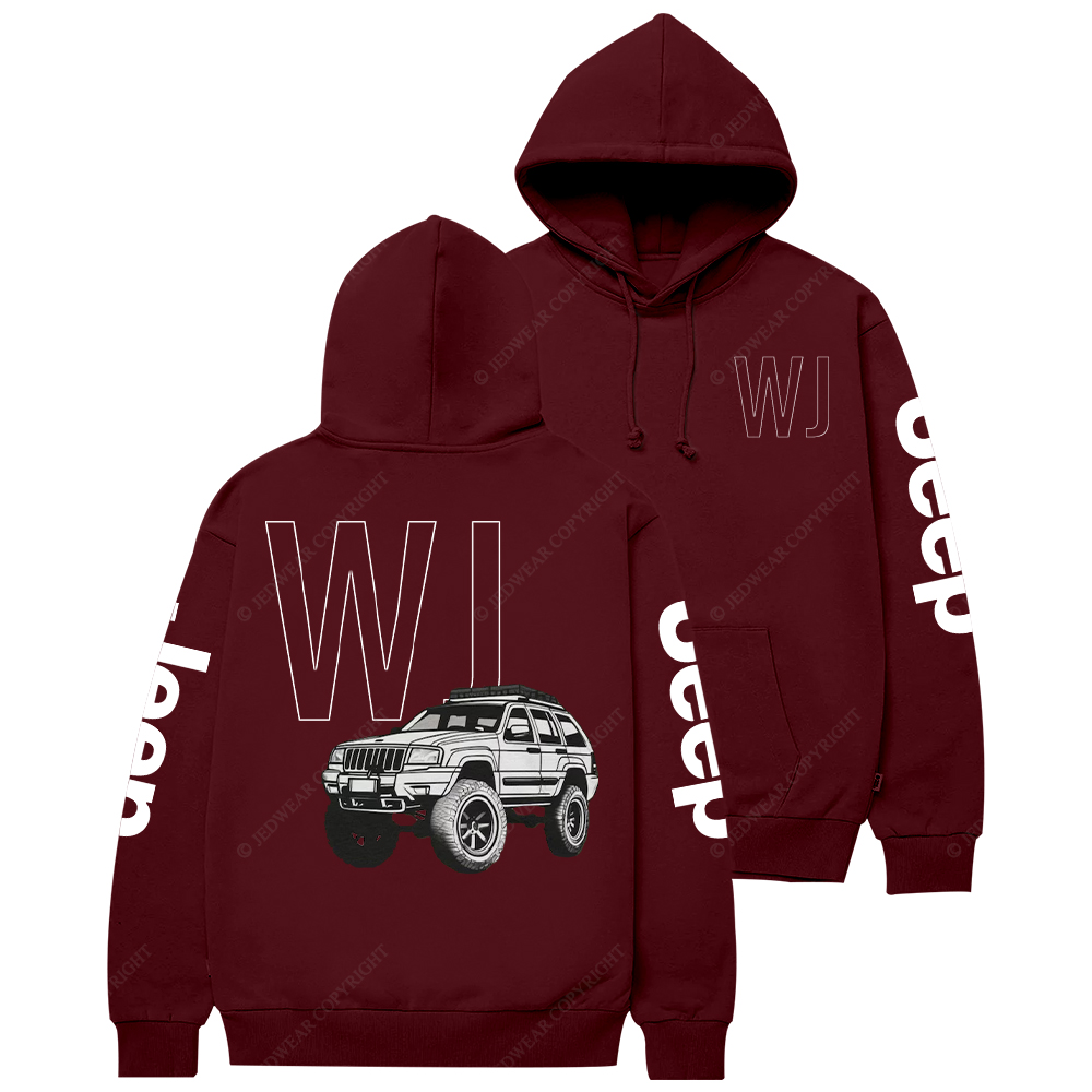 WJ Off-Road Adventure Vehicle Jp Casual Hoodie