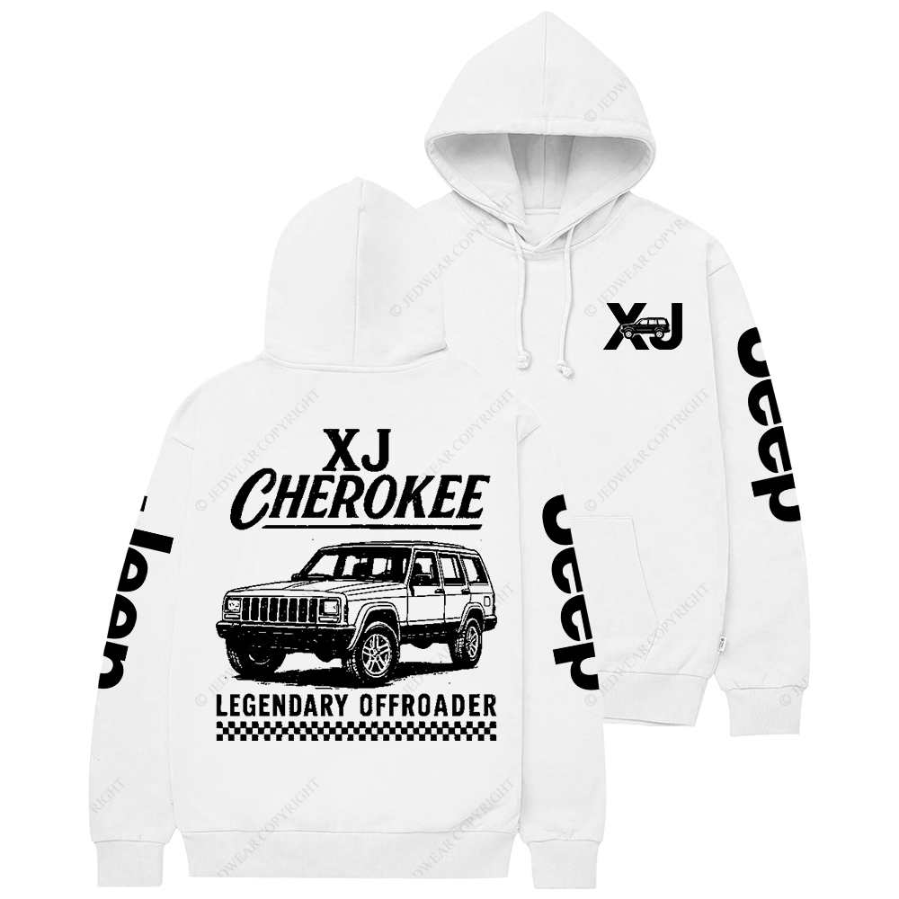 Cherokee XJ Cherokee Legendary Offroader Art Jp Casual Hoodie