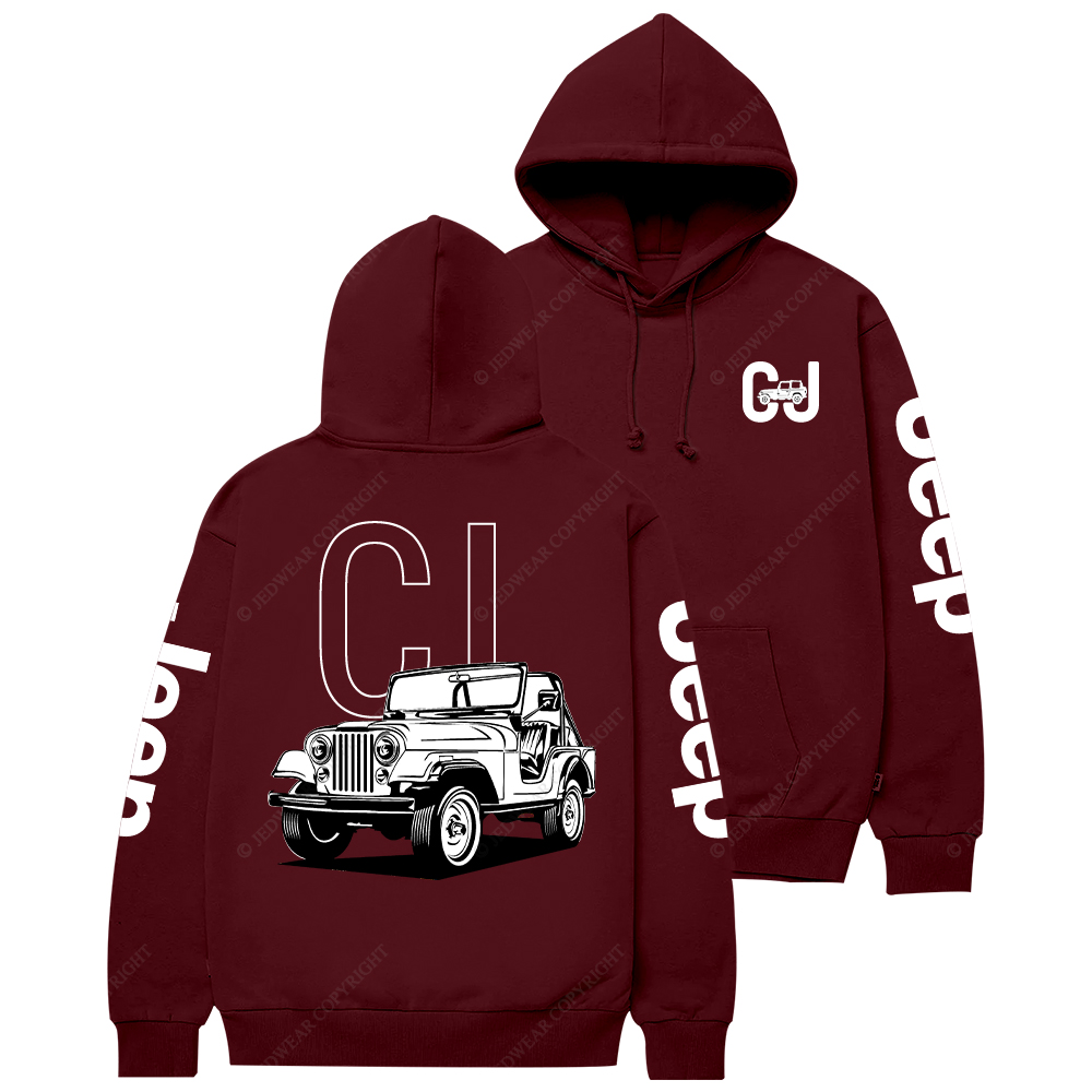 CJ  Offroad Art Jp Casual Hoodie