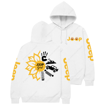 Sunflower Girl Jp Casual Hoodie