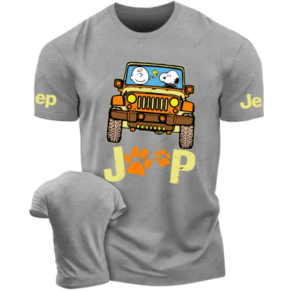 The Puppy And  Owner Are Driving  JP T-Shirt