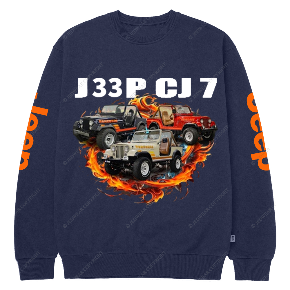 Rubicon CJ-7 Jp Crew Neck Sweatshirt