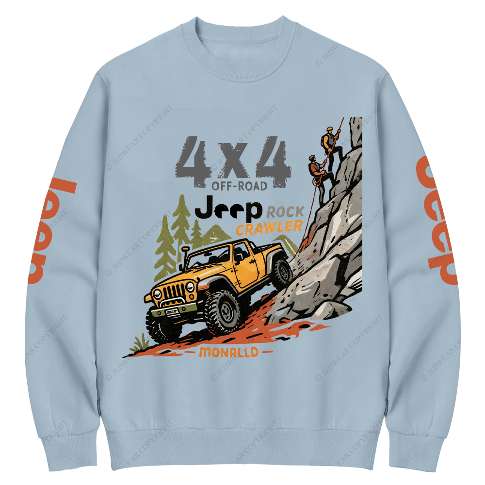 Rock Crawler Monrlld Jp Crew Neck Sweatshirt