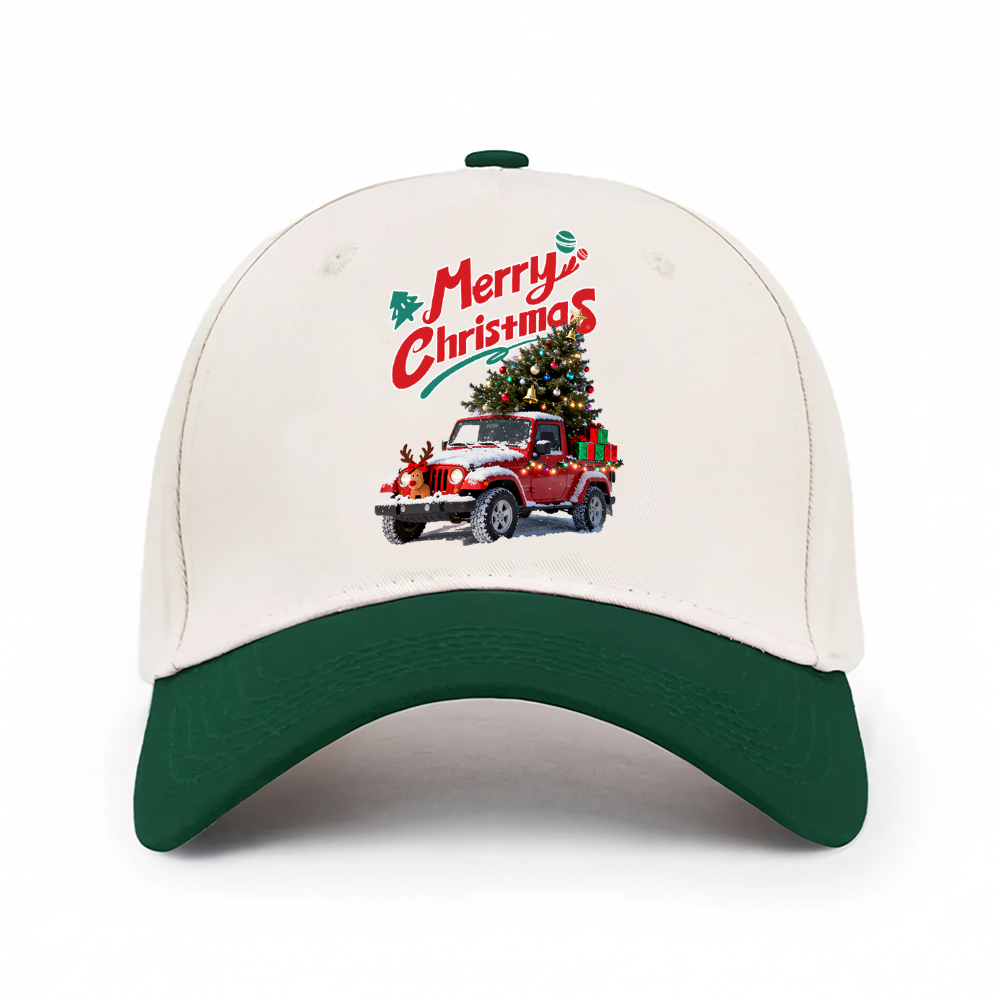 Merry Christmas Elk Gladiator Jp Trucker Hat