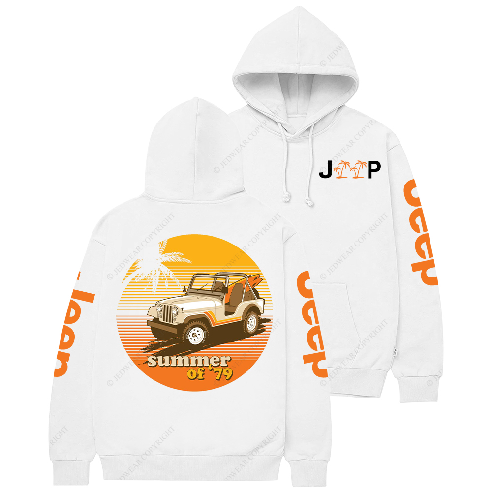 Summer Beach Surf Jp Casual Hoodie