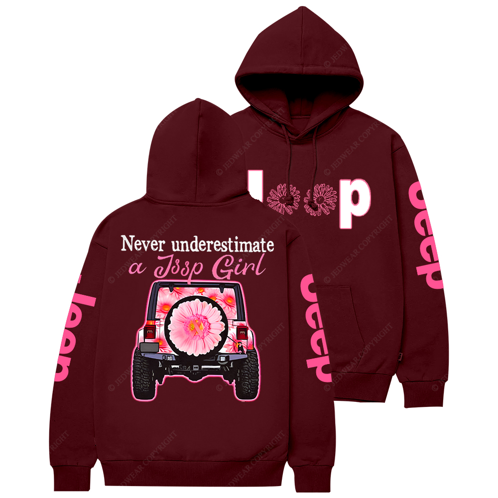 Never Underestimate A Car Girl Jp Casual Hoodie