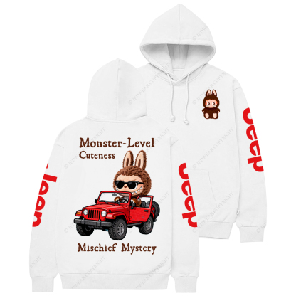 Monster-Level Cuteness Mischief  Mystery Labubu Jp Casual Hoodie
