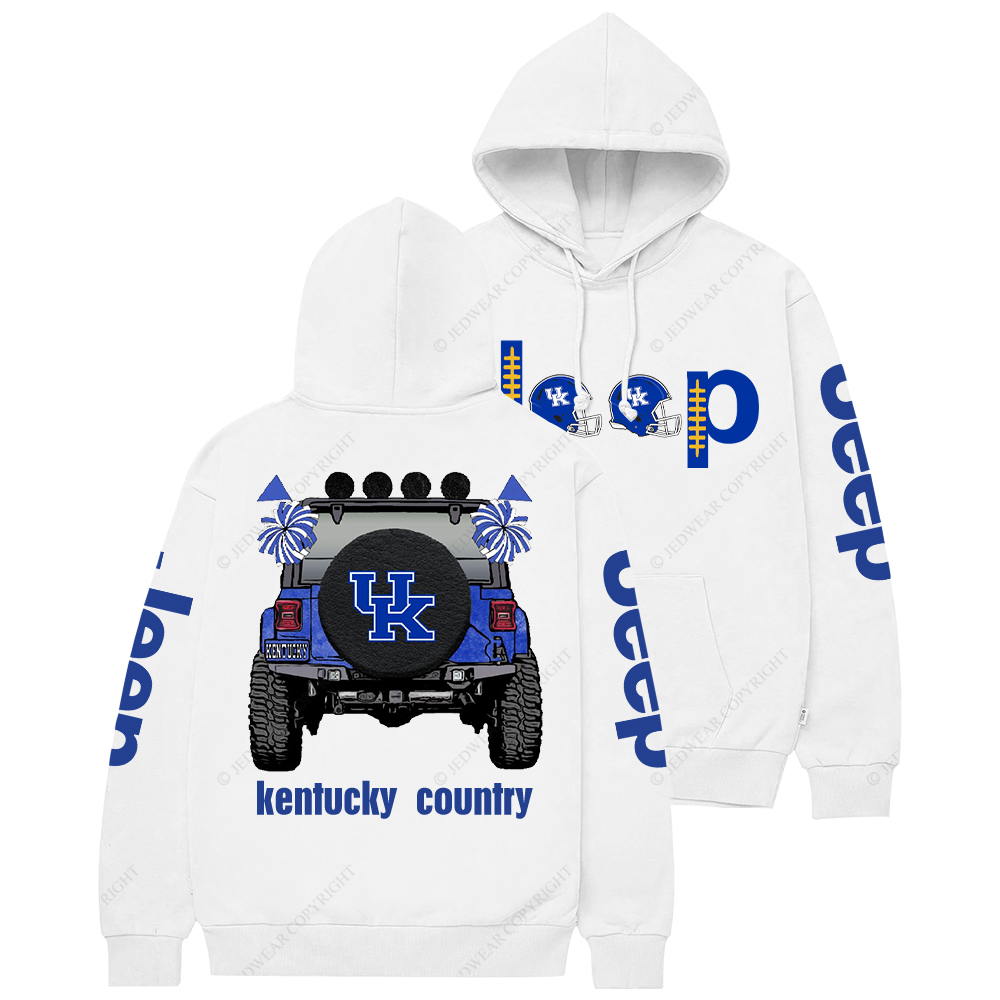 Kentucky Wildcat Country Jp Casual Hoodie