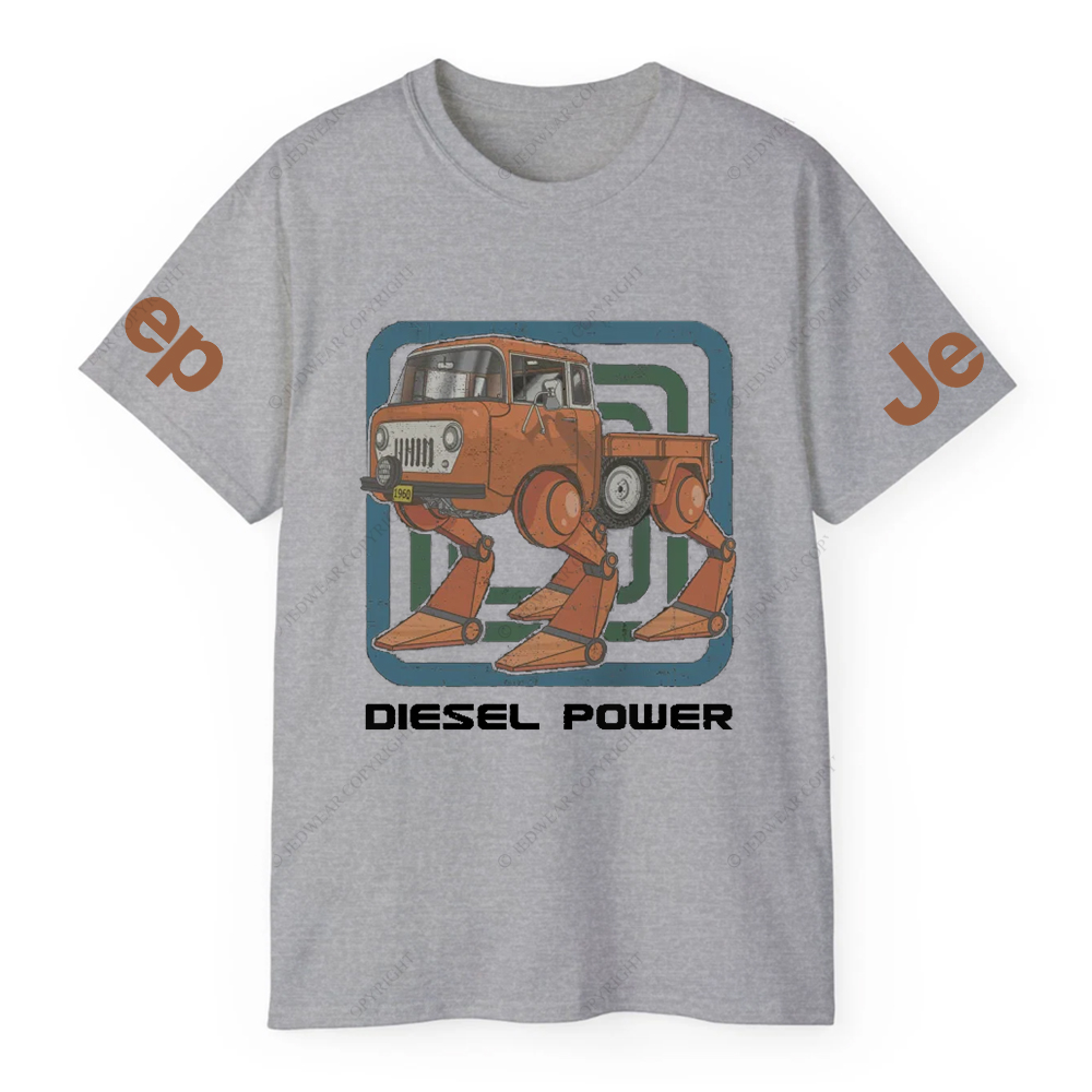 Funny Style Diesel Power Red  Four Wheeler JP T-Shirt