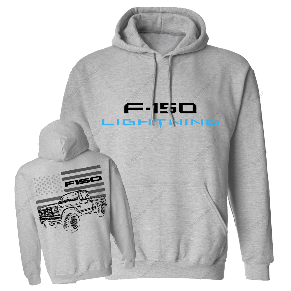 1986 F150 Lariat Vintage Pickup Truck  FJ Casual Hoodie