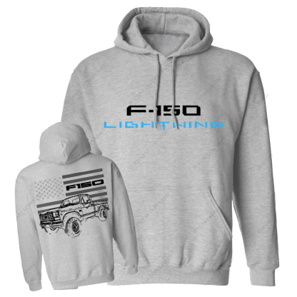 1986 F150 Lariat Vintage Pickup Truck  FJ Casual Hoodie