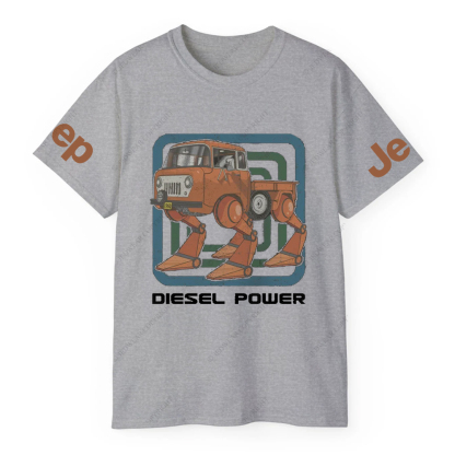 Funny Style Diesel Power Red  Four Wheeler JP T-Shirt