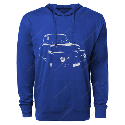 1951 Black F1 Pickup Truck FJ Oversized Lightweight Hoodie   