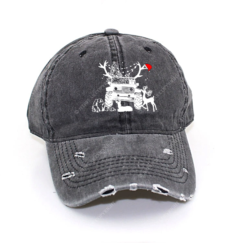 Christmas American Off Road 4x4 Car Jp Baseball Cap