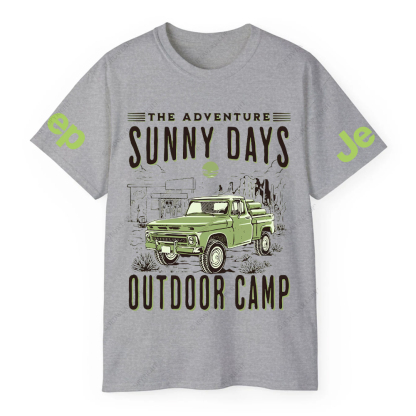 Hawaii The Adventure Summer Days Outdoor Camp JP T-Shirt