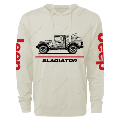 Gladiator Red Line Jp Oversized Lightweight Hoodie   