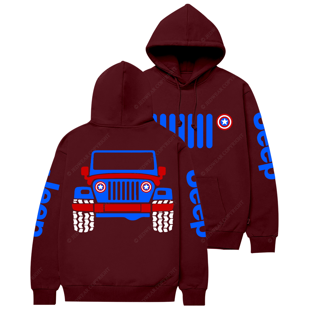 Captainvenger Avenger Jp Casual Hoodie
