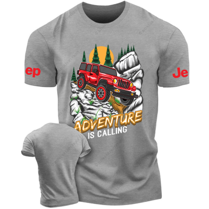 Adventure Is Calling Mountain Road Stones JP T-Shirt