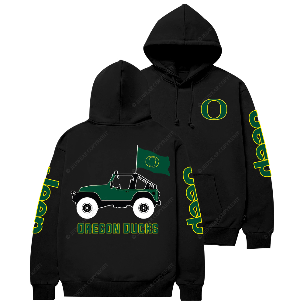 Oregon Ducks Football Jp Casual Hoodie