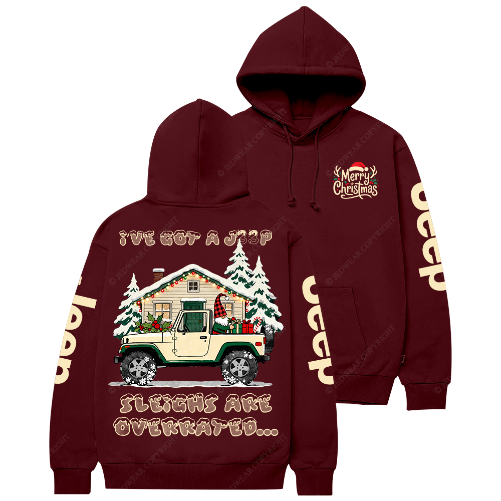 Merry Christmas Jp Casual Hoodie
