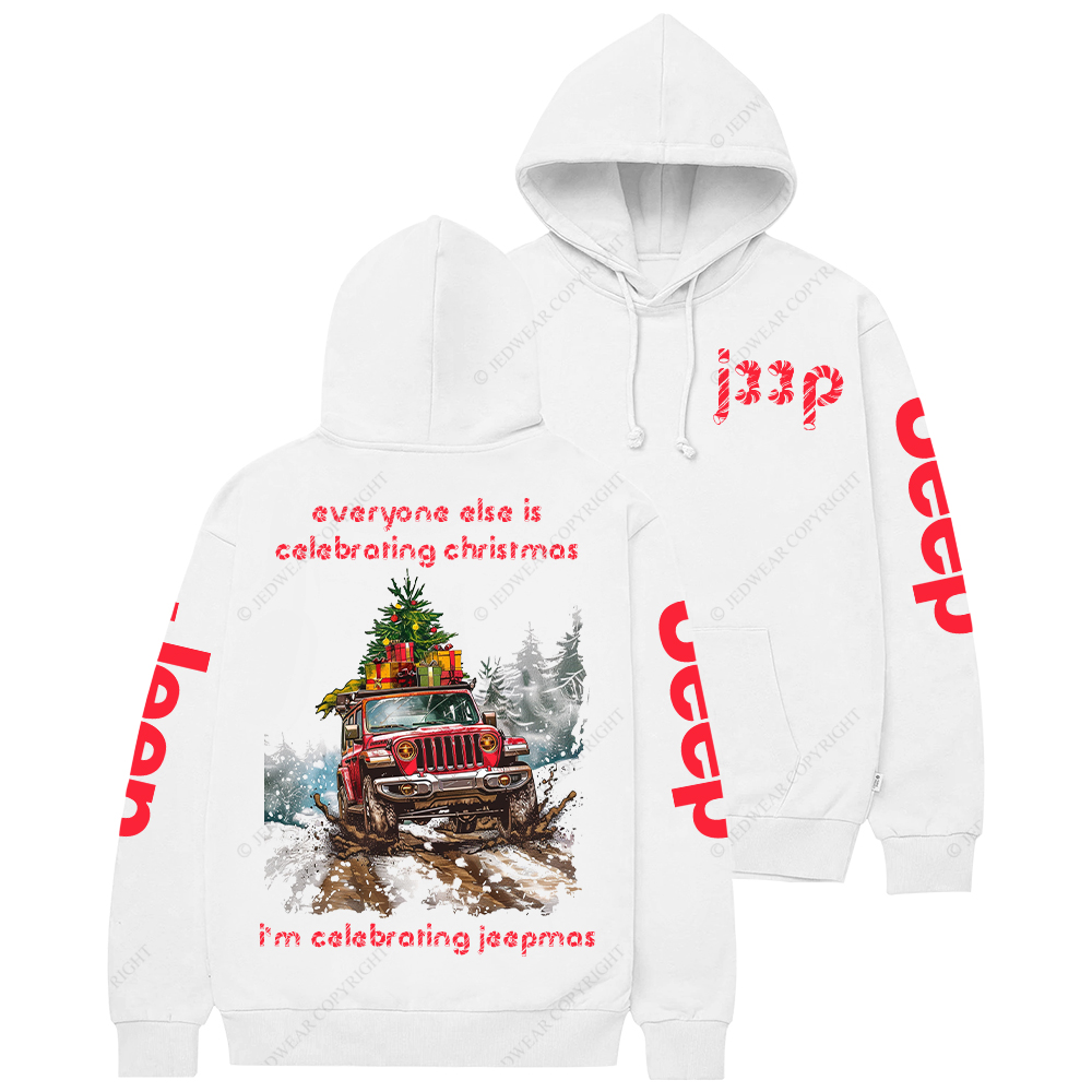 Everyone Else Is Celebrating Christmas Jp Casual Hoodie