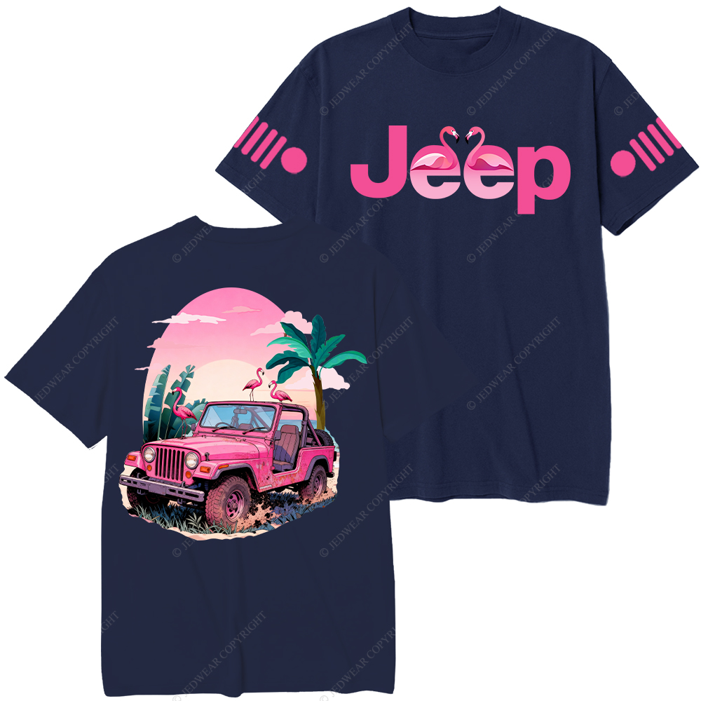 Pink Swan Flamingo Jp T-Shirt
