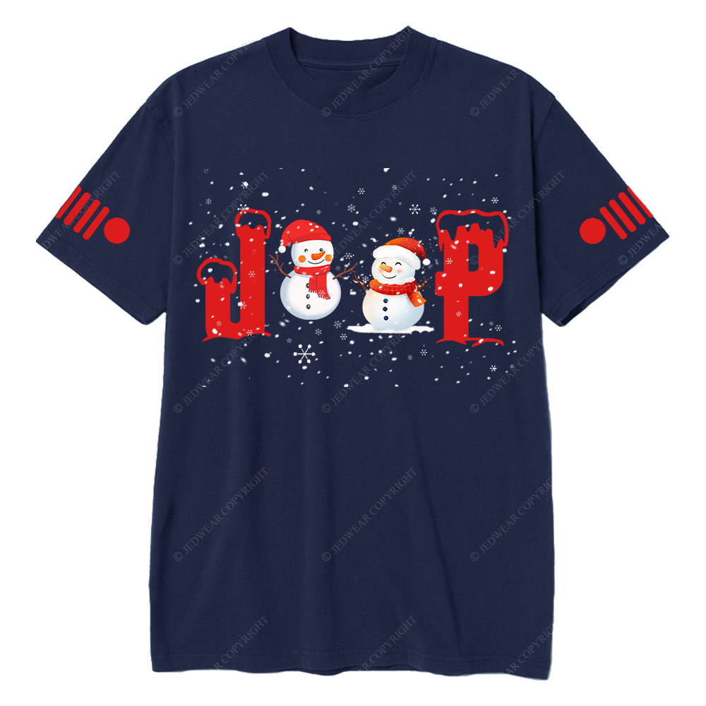 Merry Christmas Snowman Jp T-Shirt