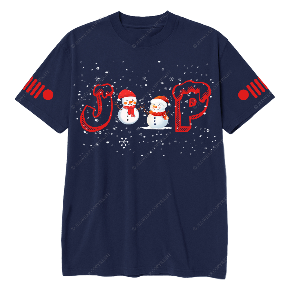 Merry Christmas Snowman Jp T-Shirt