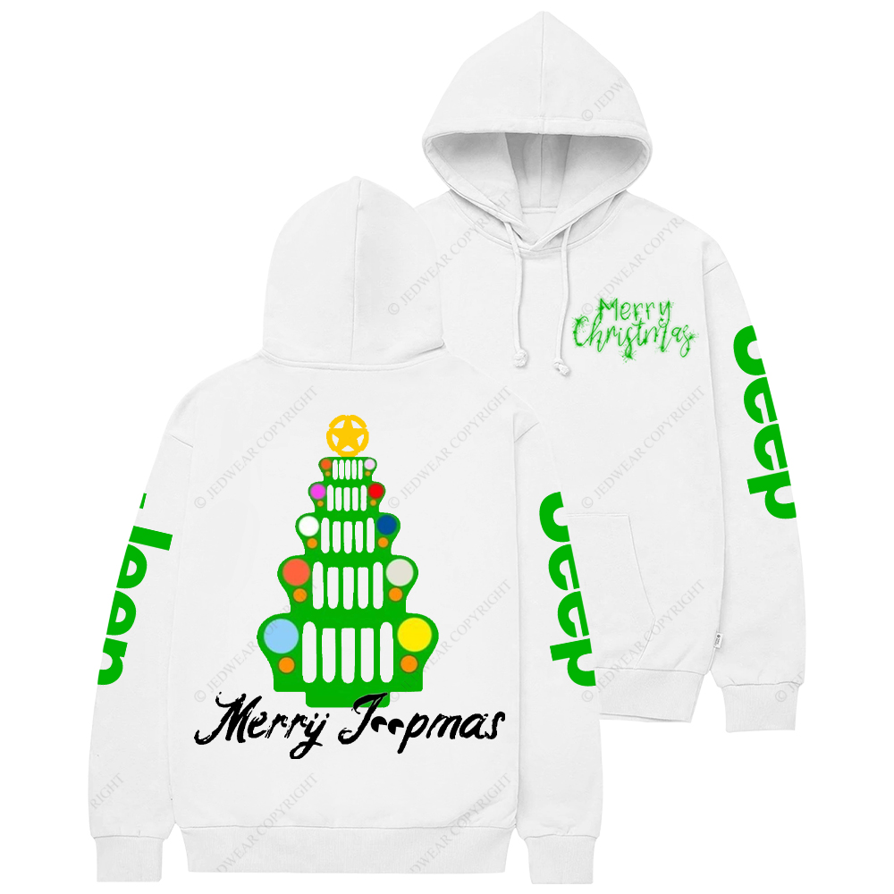 Merry Christmas Tree Jp Casual Hoodie