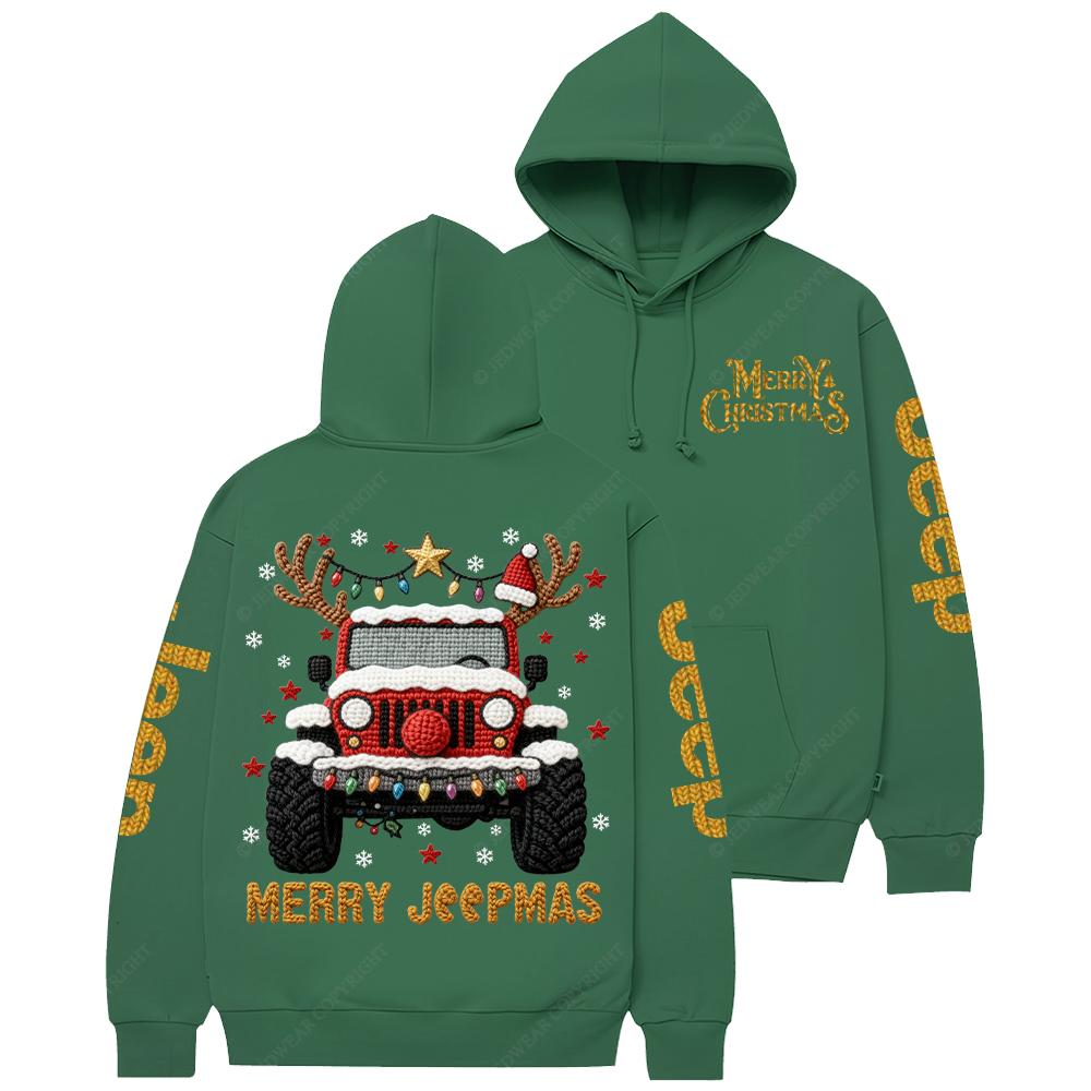 Yarn Merry Christmas Jp Casual Hoodie