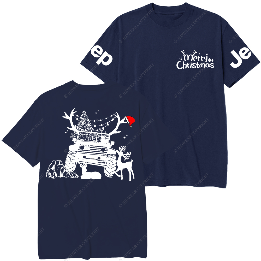 Christmas American Off Road 4x4 Car Jp T-Shirt