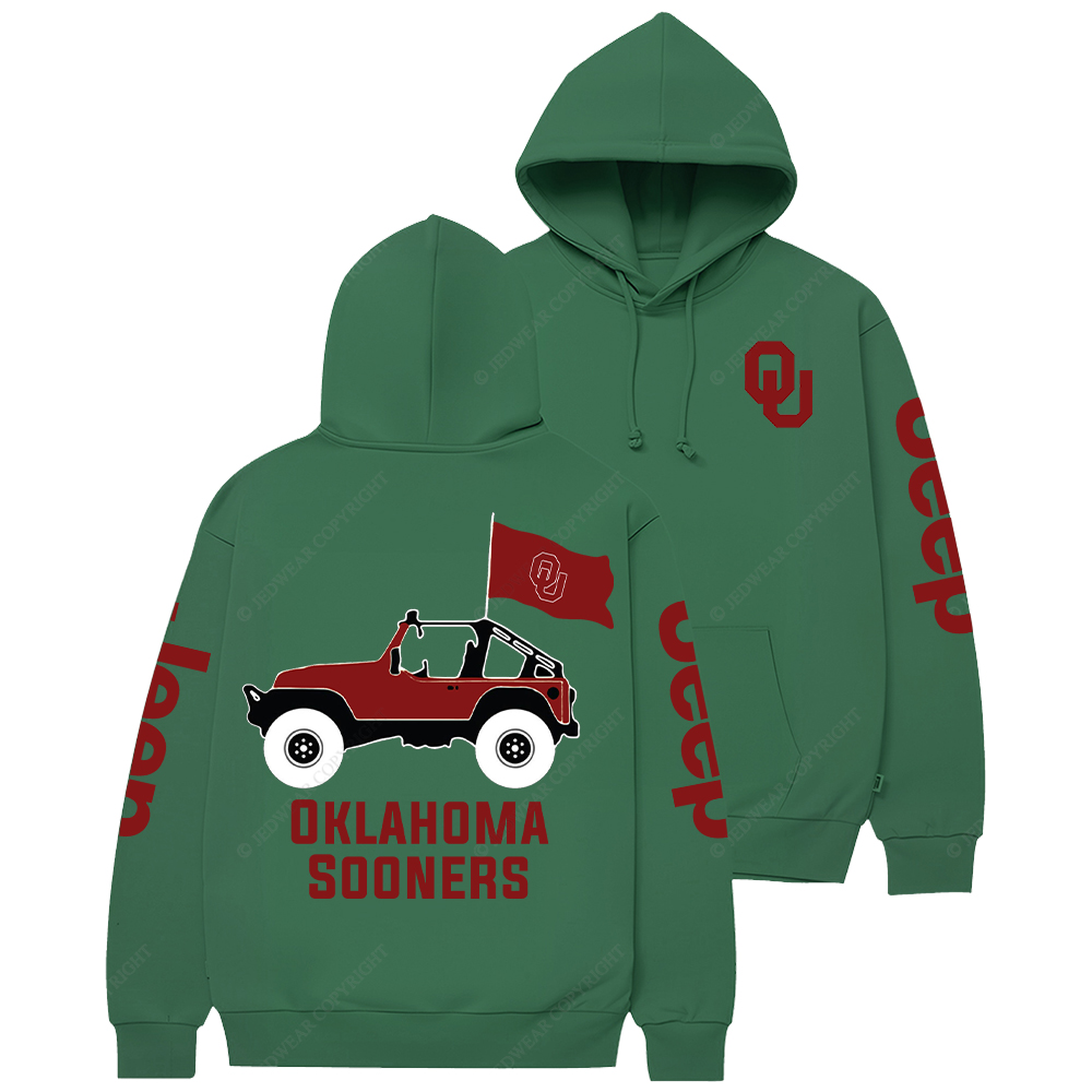 Oklahoma Sooners Football Jp Casual Hoodie