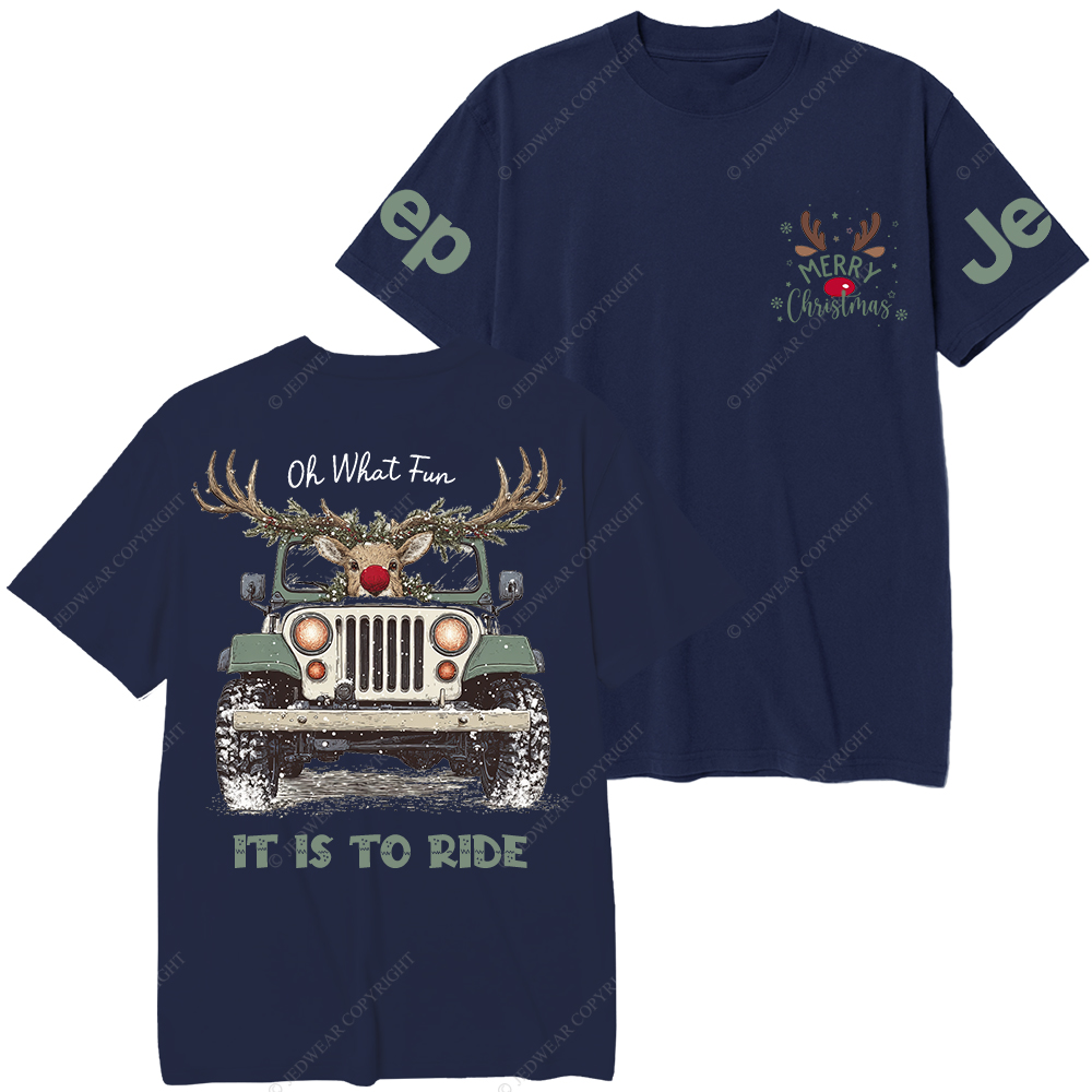 Oh What Fun It Is To Ride Jp T-Shirt