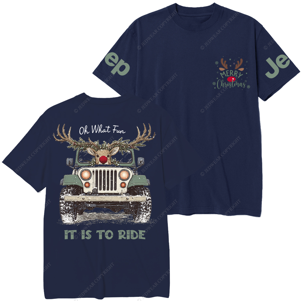 Oh What Fun It Is To Ride Jp T-Shirt
