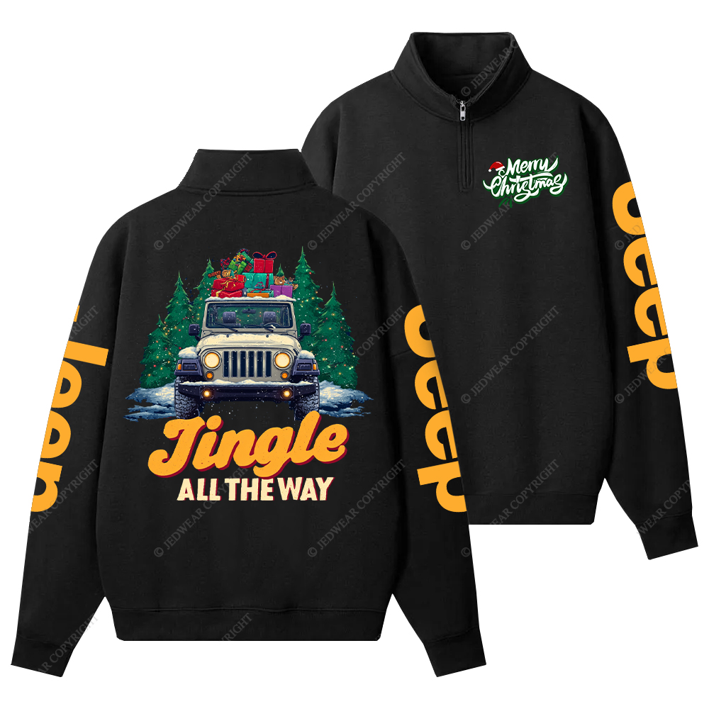 Jingle All The Way Jp Half-Zip Jacket Sweatshirt