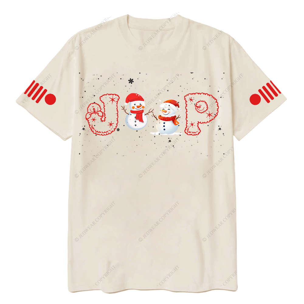 Merry Christmas Snowman Jp T-Shirt