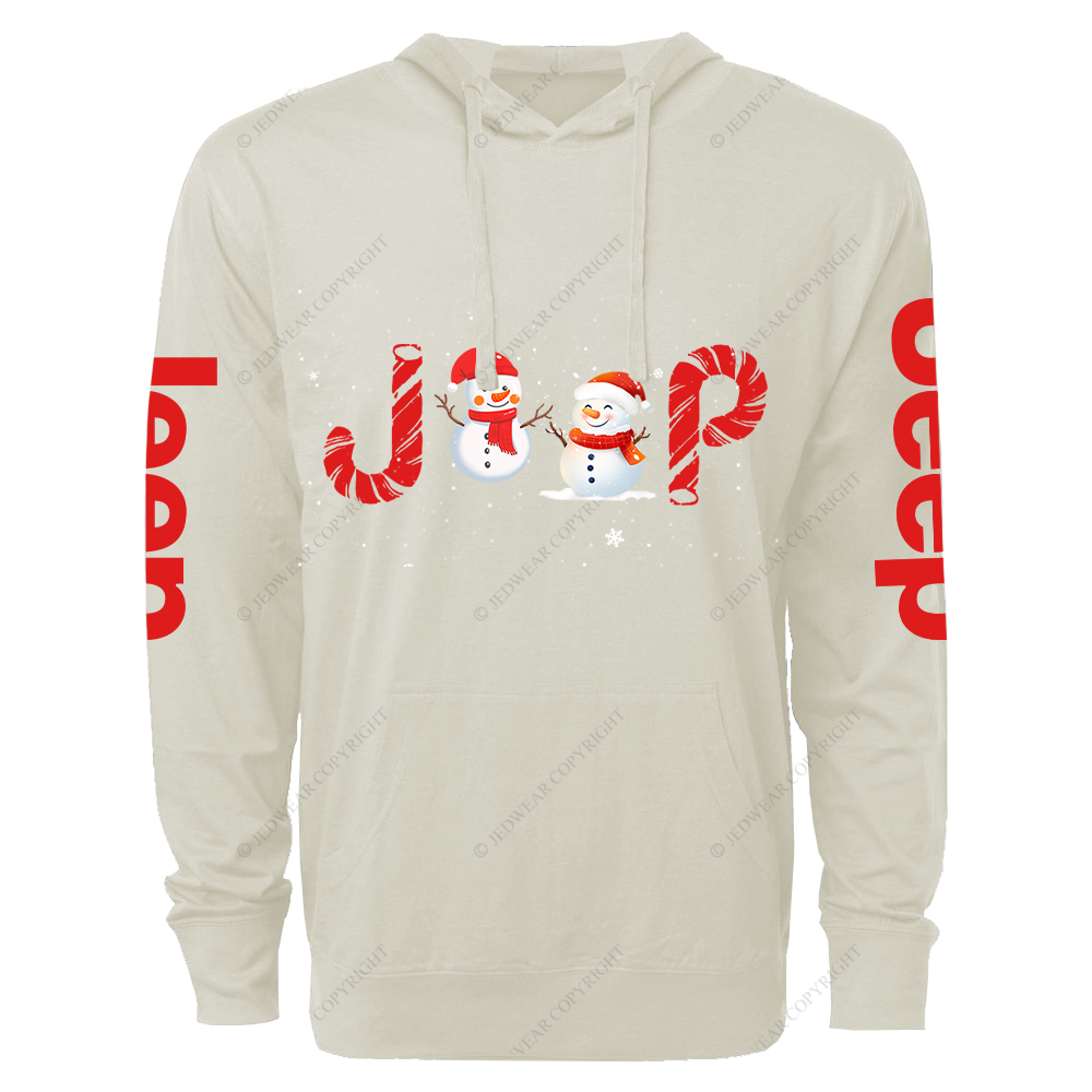 Merry Christmas Jp Oversized Lightweight Hoodie   