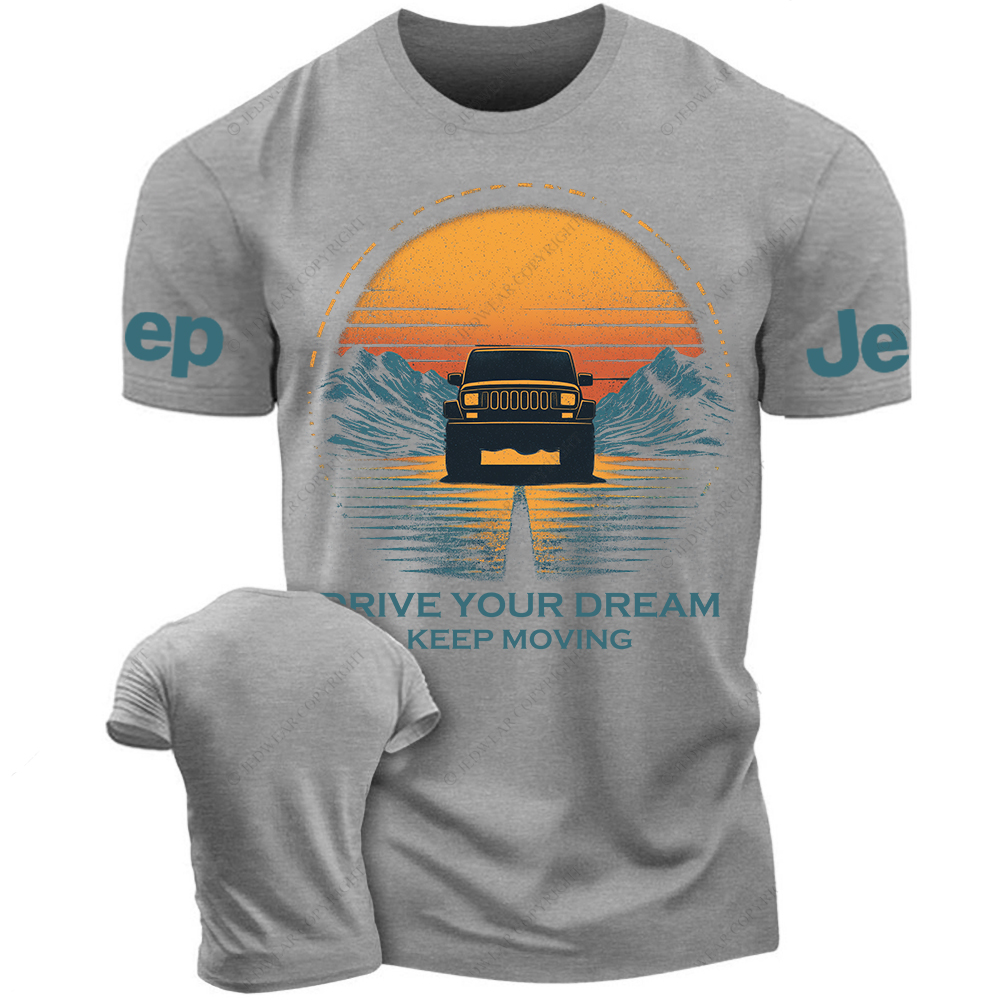 Drive Your Dream Keep Moving Jp T-Shirt